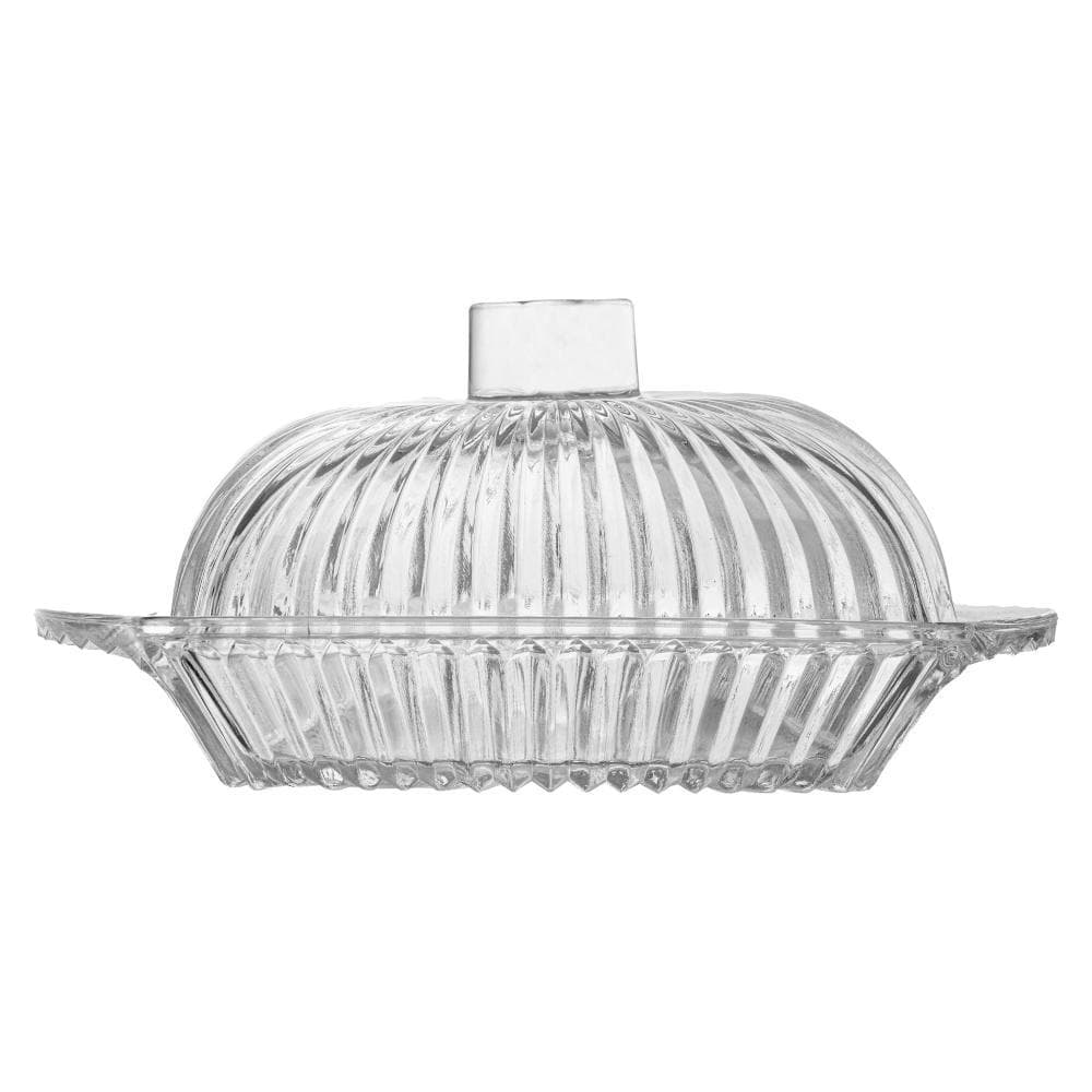 Manteigueira Lyor Renaissance 11,9cm x 7,4cm x 5,8cm Cristal