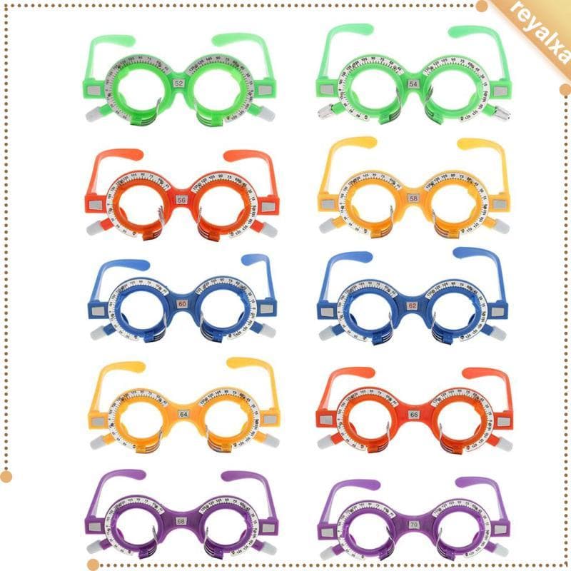 [Reyalxa] Novo Equipamento De Óculos De Precisão De 1 Unidade , Armações De Lentes De Teste Óptico 52-70 Mm