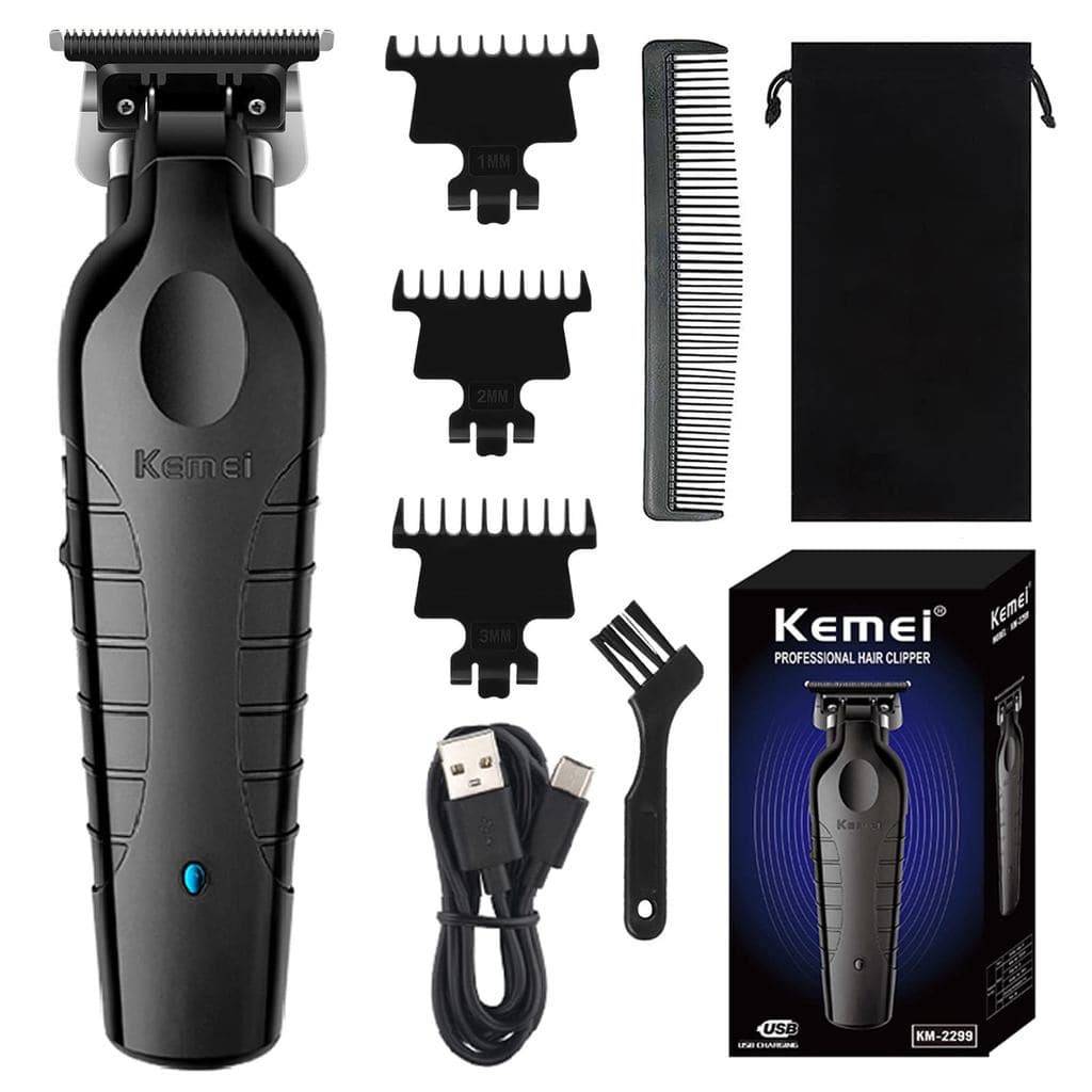 Máquina de Acabamento Kemei 2299 Cordless Bivolt