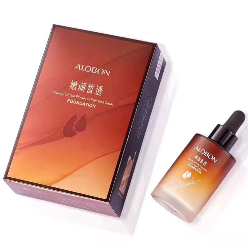 Yabang Fanhua Rejuvenescedor Rosto Transparente Base Líquida Corretivo Nude Maquiagem BB Hidratante de Longa Duração À P