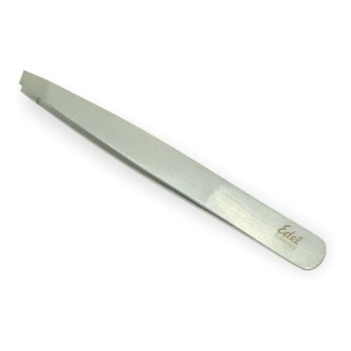 Pinça Profissional Sobrancelha Edel Solingen Inox Obliqua