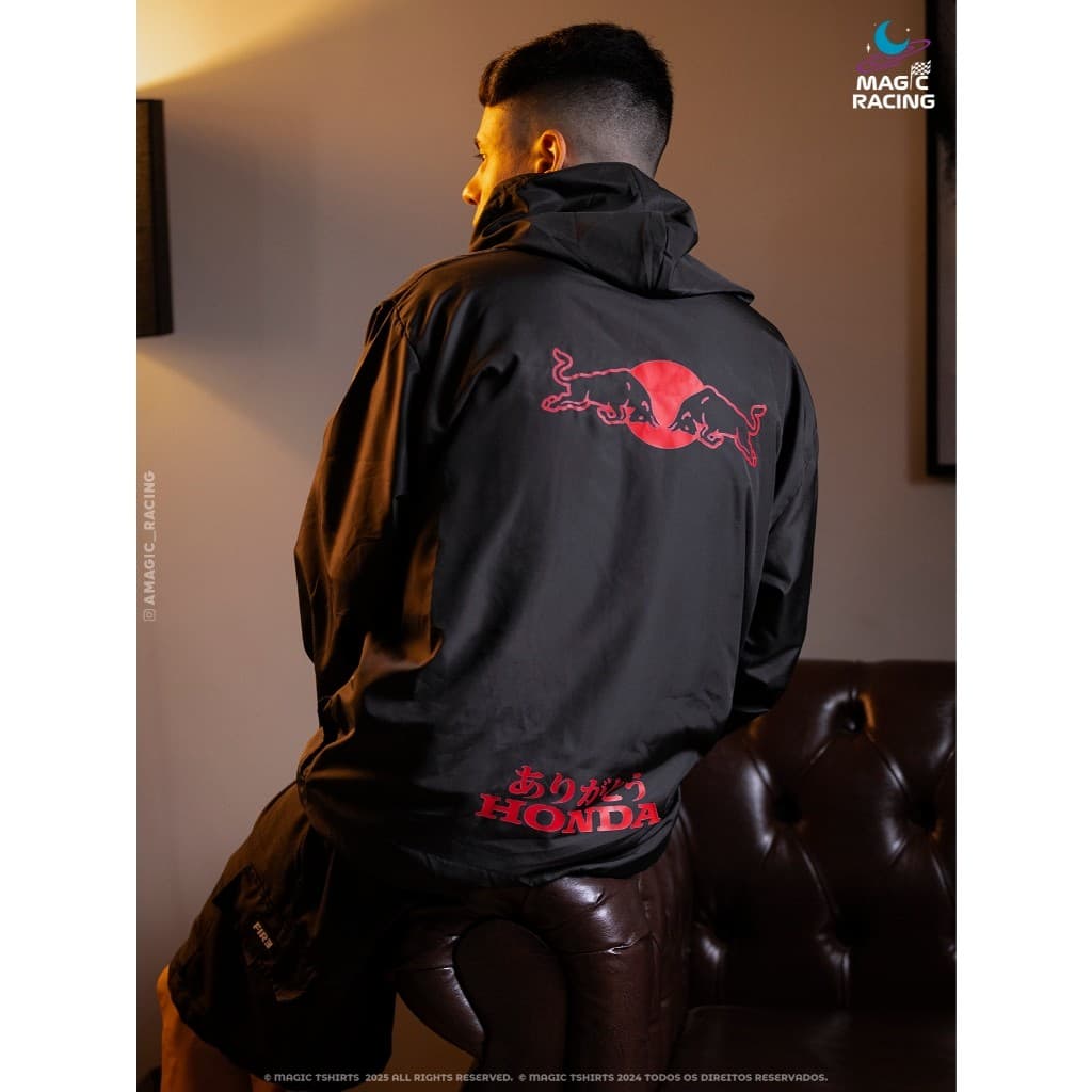 Blusa Corta vento F1 RedBull  Honda Turquia 2021 unissex