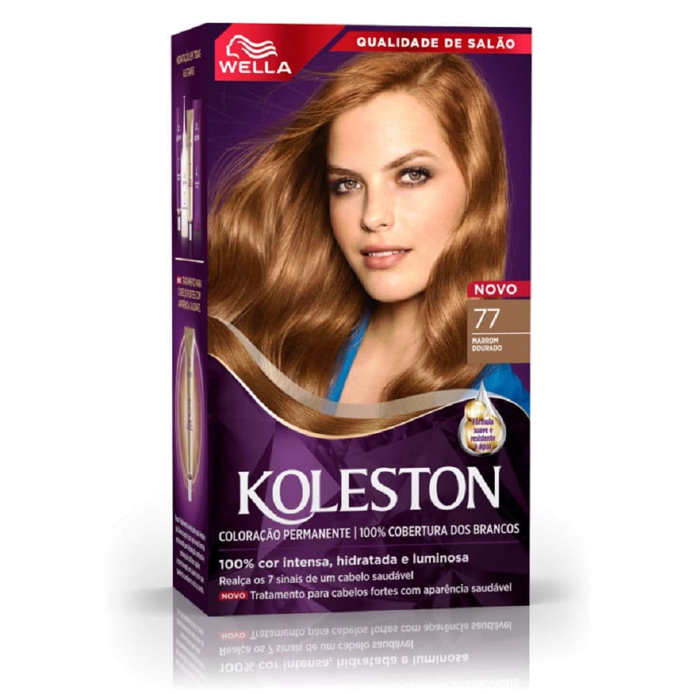 Tintura KOLESTON 77 Marrom Dourado