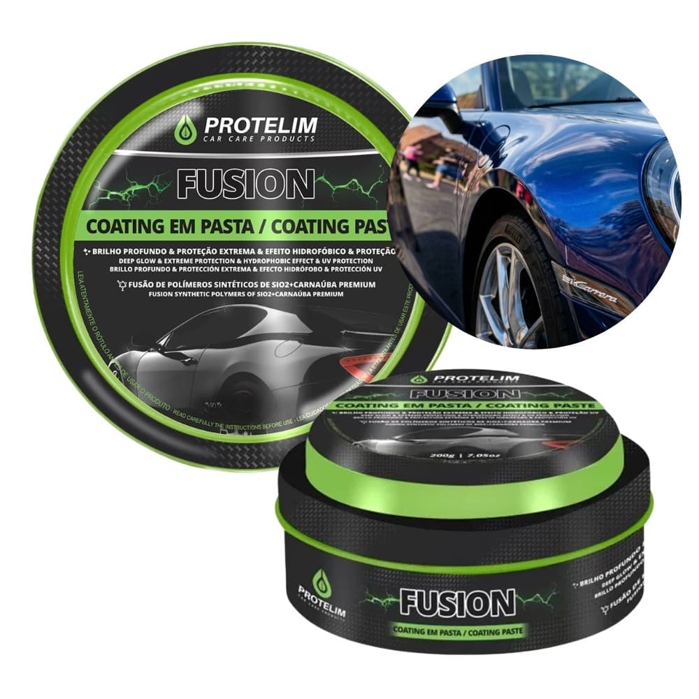 Fusion Coating Em Pasta 300g Protelim Coat Cerâmico Cera