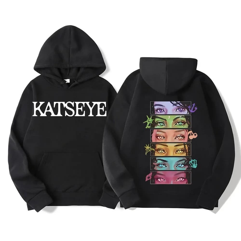 Blusa De Moletom Katseye Feminino Premium Casaco Frio Flanelado Quentinho Lançamento - Envio Imediato