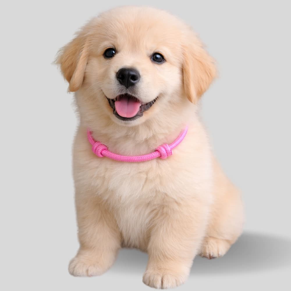 Colar de Corda Ajustável para Pet – Ideal para Gatos e Cachorros