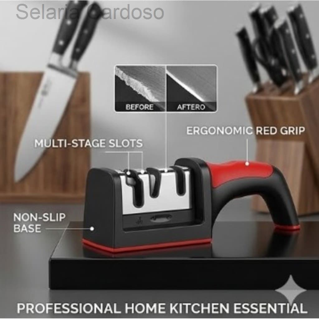 Afiador de faca Sharpener amolador / Afiador de facas UBWU748J