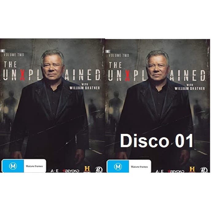 Dvd - INEXPLICAVEL  as 2 Temporadas  - Dublado - dvd -
