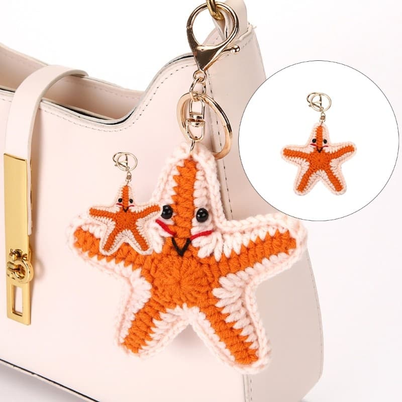 Nevʚ ɞ Malha Decorativa Portátil Destaque Para A Marinha Animais Marinhos, Lã Tricô Acessório Diá