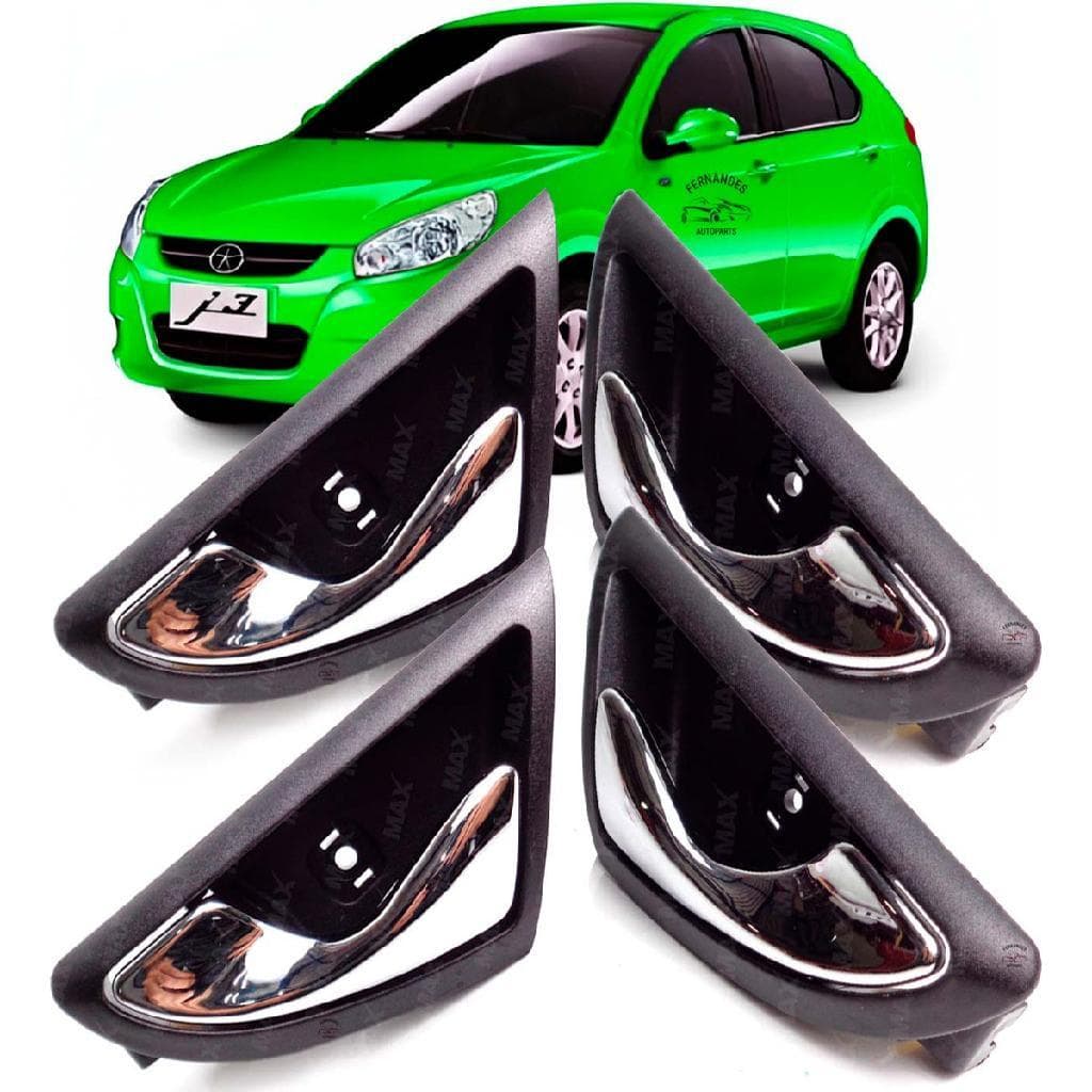 4 Maçaneta Puxador Interno Jac J3 2009 2010 2011 2012 2013 2014 2015 2016 2017 2018