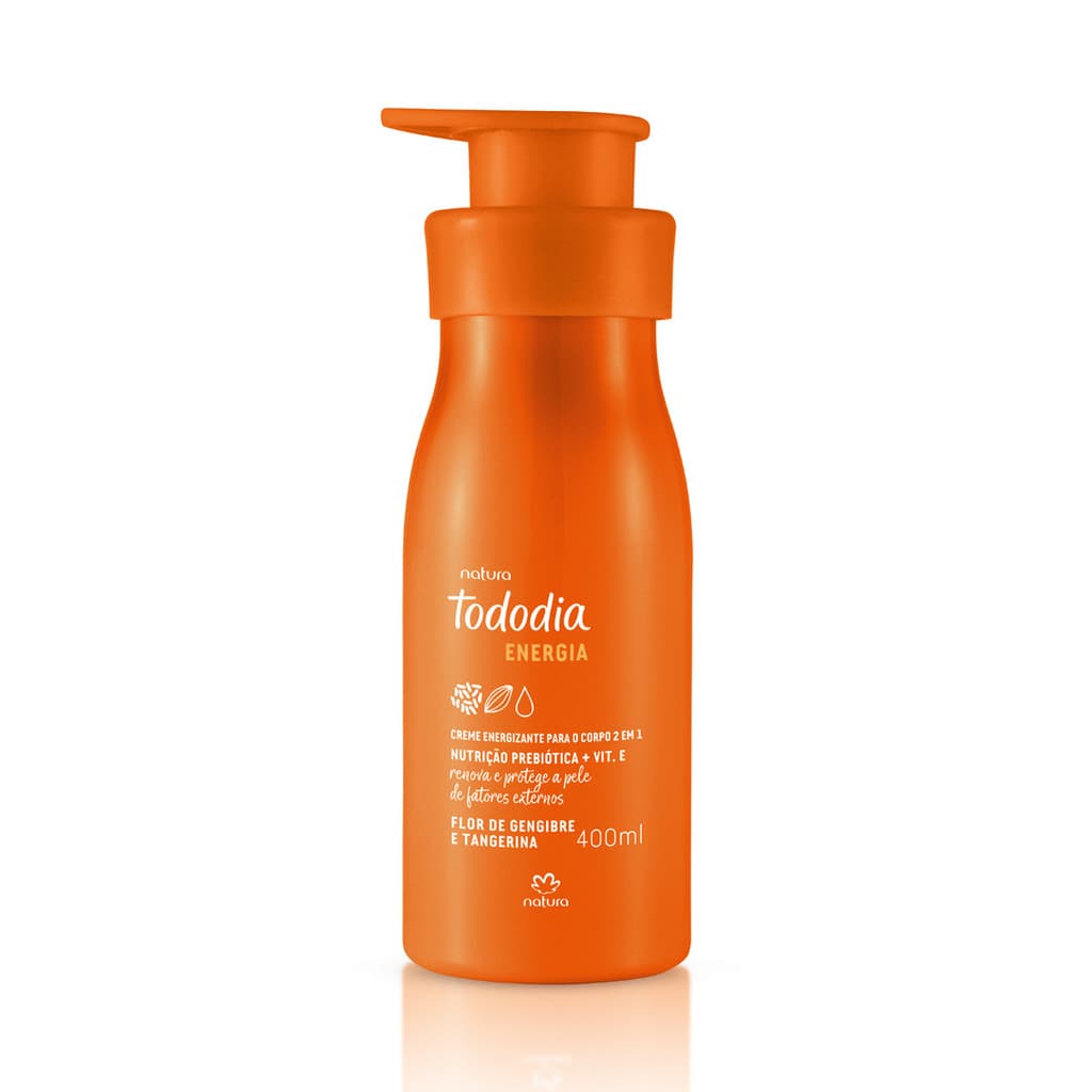 Creme Energizante Corporal 2 em 1 Tododia Energia 400ml - Natura
