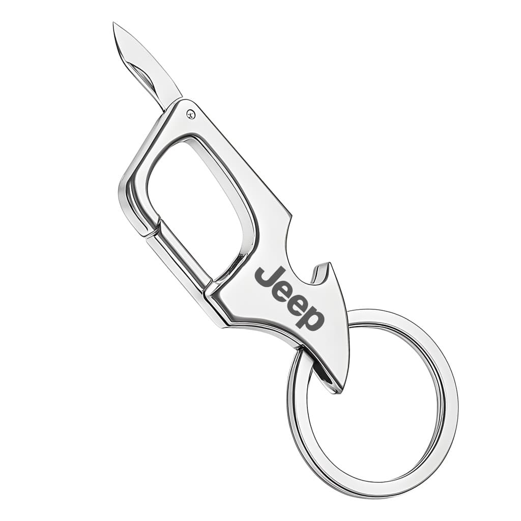 Chaveiro Para Jeep Abridor De Garrafa Metálico LUXO - Z