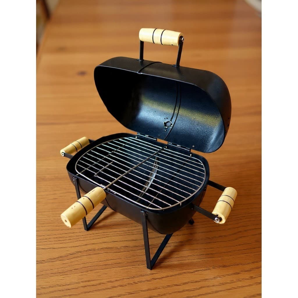 Churrasqueira bafinho Porquinho com Grelha seu churrasco perfeito moda casual tu
