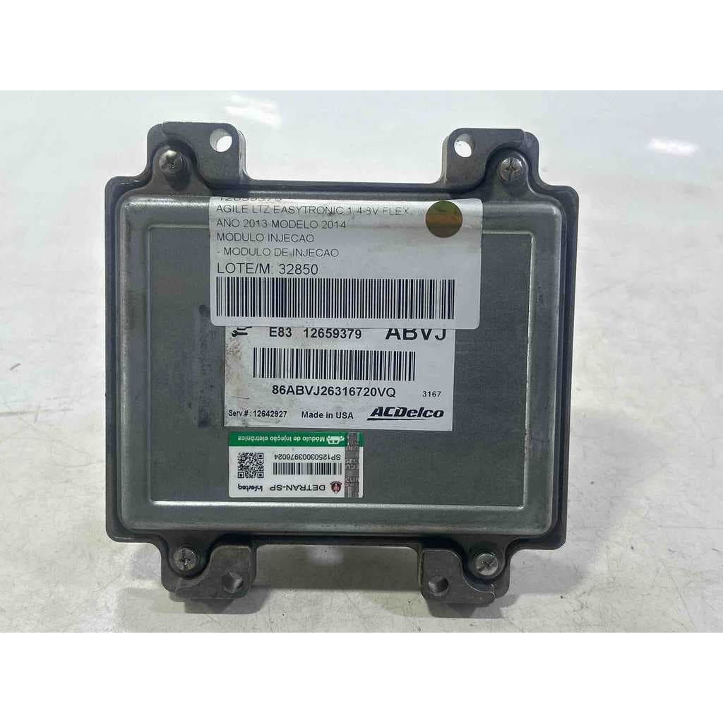 MODULO DE INJECAO CHEVROLET AGILE 1.4 2014