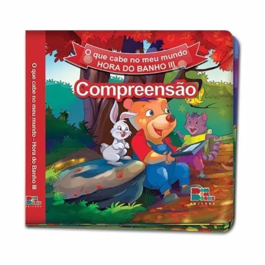 Livro De Banho-o Que Cabe No Meu Mundo I I I - Hora Do Banho