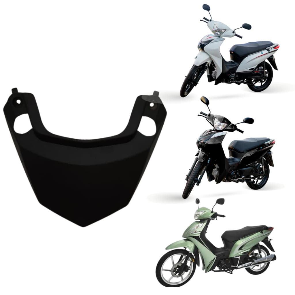 Rabeta Central Carenagem Cinquentinha Shineray Jet 50 Cc Preta