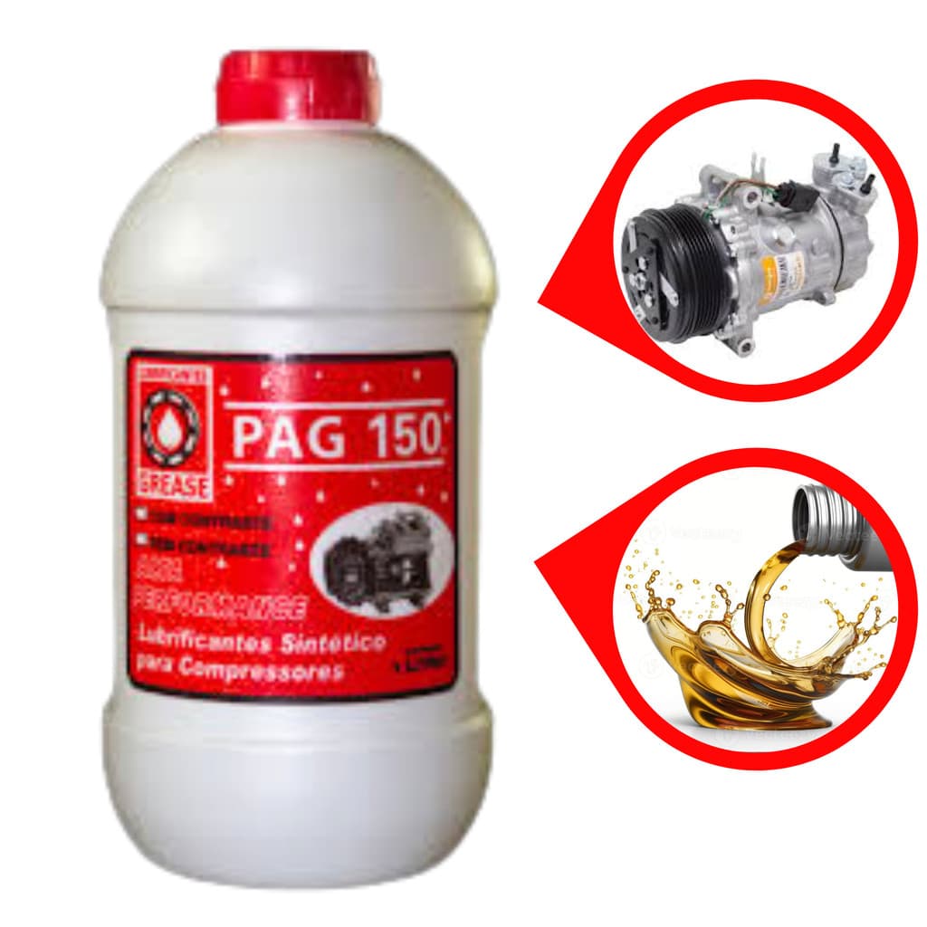 Óleo PAG 150 para Compressor de Ar Condicionado Automotivo Alta Performance