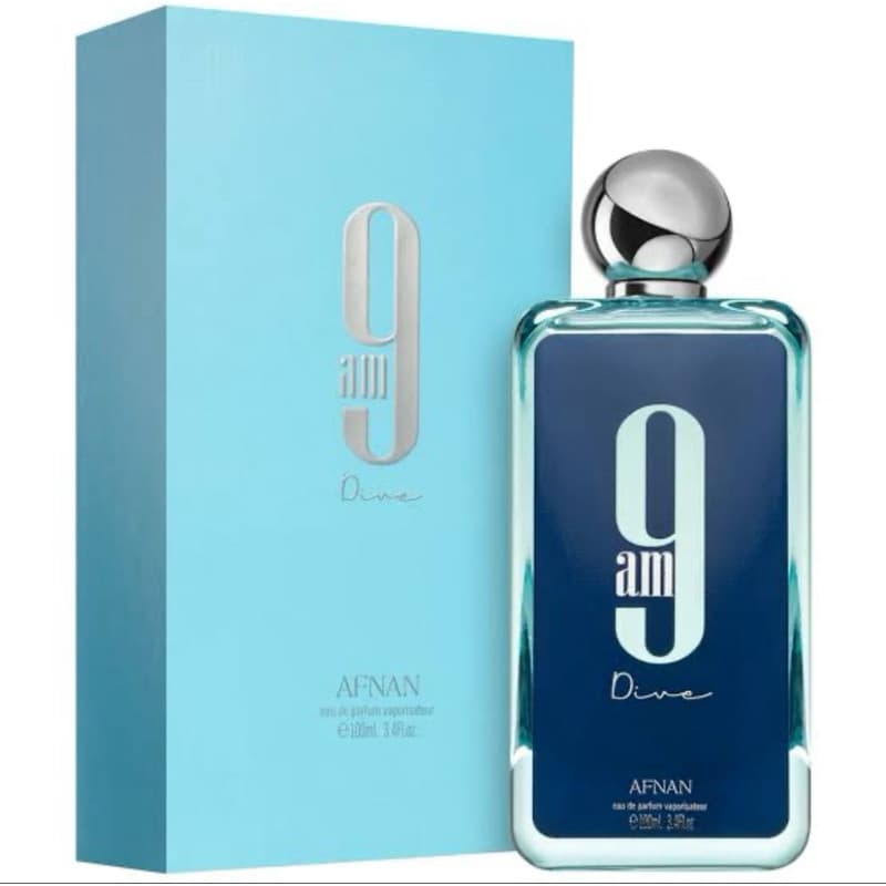 Perfume Afnan 9am Dive EDP Masculino 100ML Primeira Linha Luxo