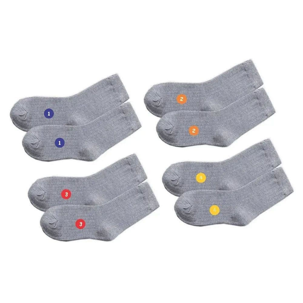 Etiquetas para numerar par de Meias - Etiquetas termocolantes KIT com 12 pares de números