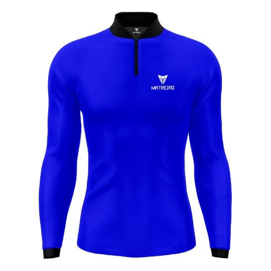 Camisa Pesca Essencial Azul Matreiro Proteção Uv50