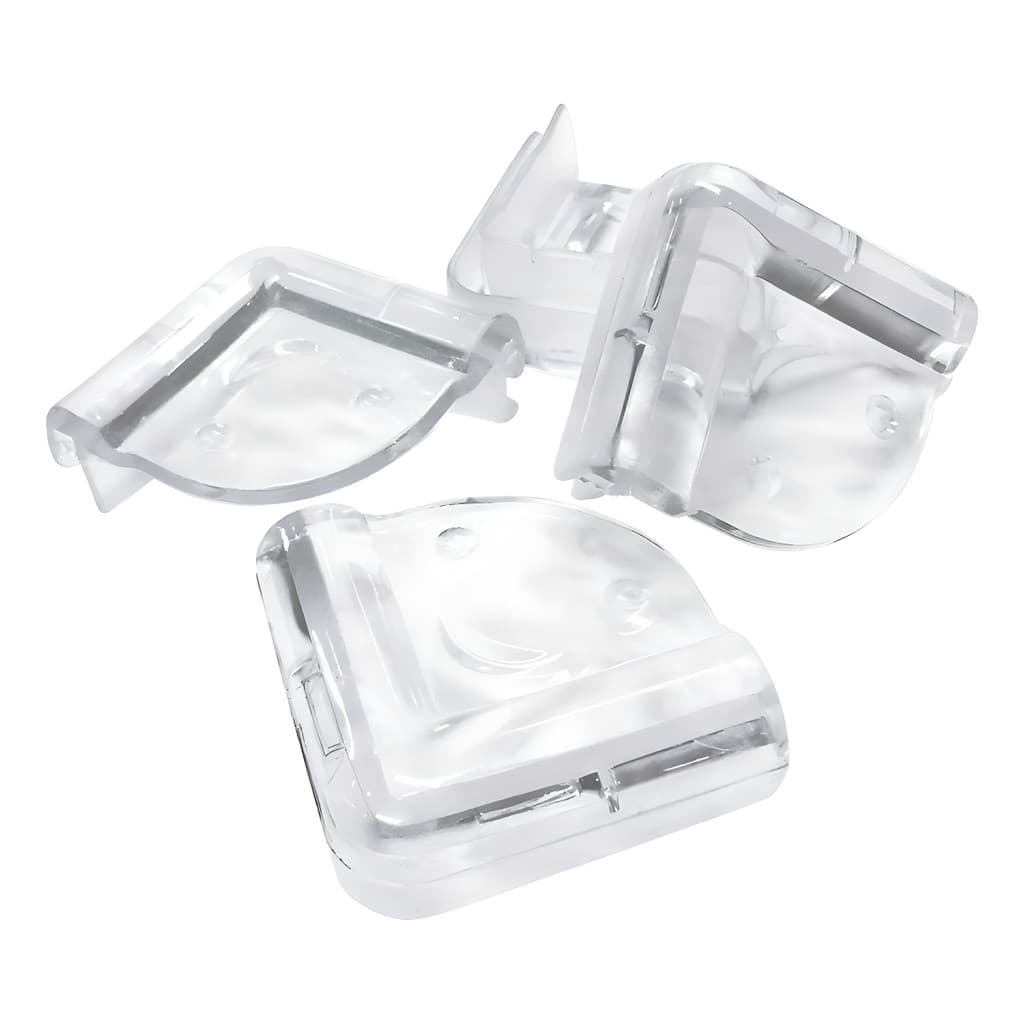 Kit Protetor De Quina Silicone Para Bebê Clink