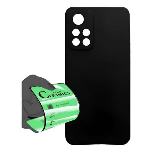 Kit Capa Capinha Aveludada + 2x Película Para Xiaomi Note 11 Pro