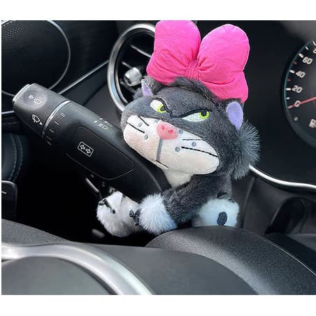 [Decoração De Carro Animais De Pelúcia Lindo Limpador De Pára-Brisa Virar O Sinal Boneca Hom