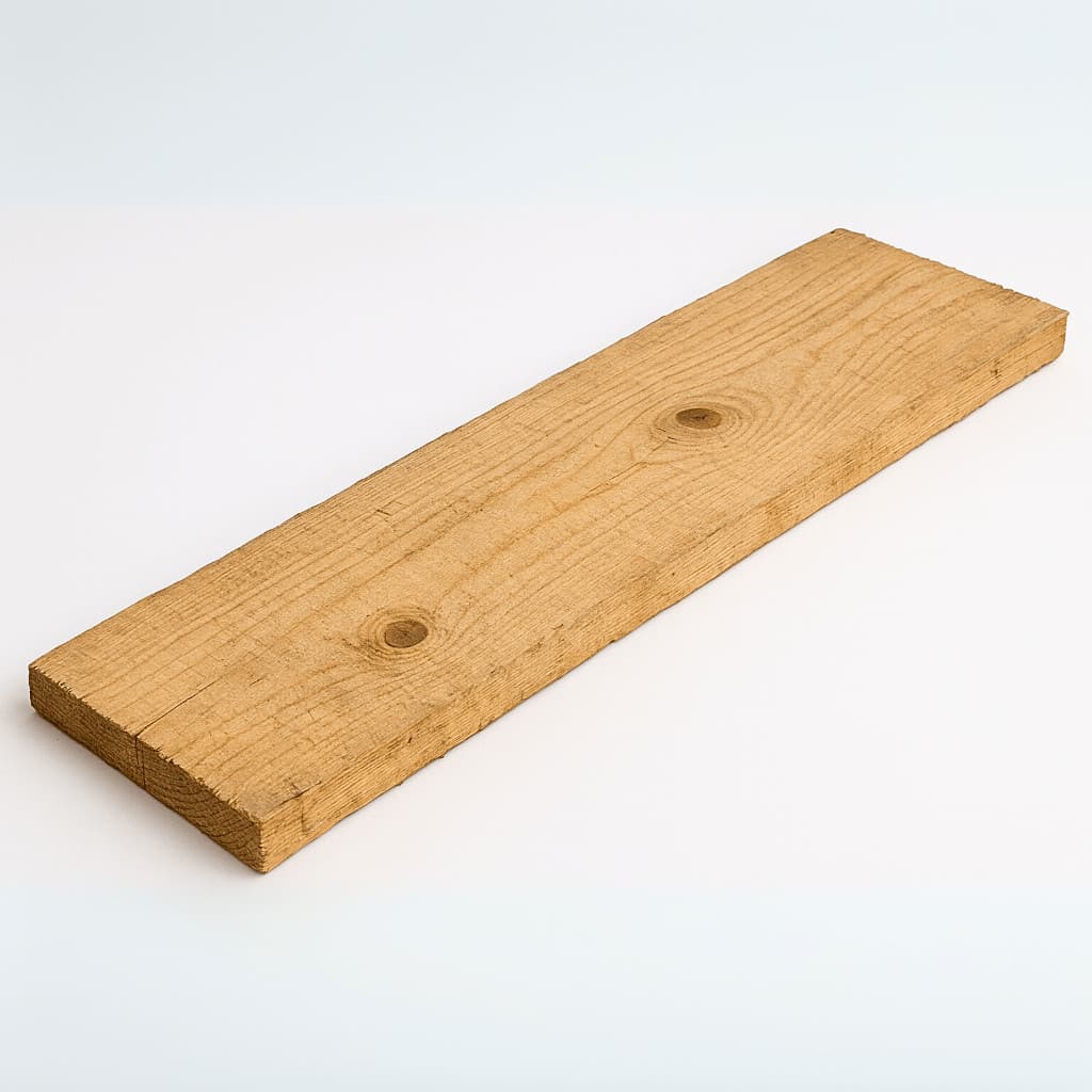 Prateleira  100x30cm – Tábua Natural, Estante para Decoração, Marcenaria e Projetos