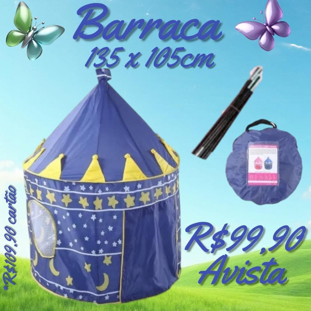 BARRACA AZUL INFANTIL