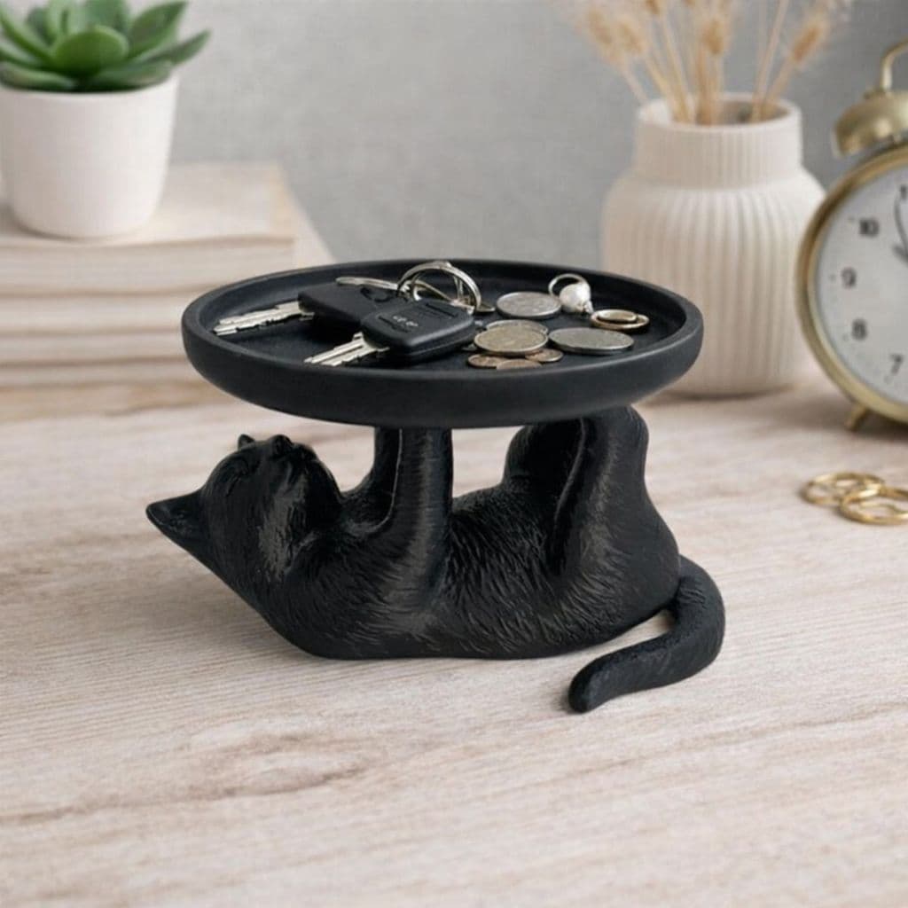 Organizador Bandeja Gato Decorativo