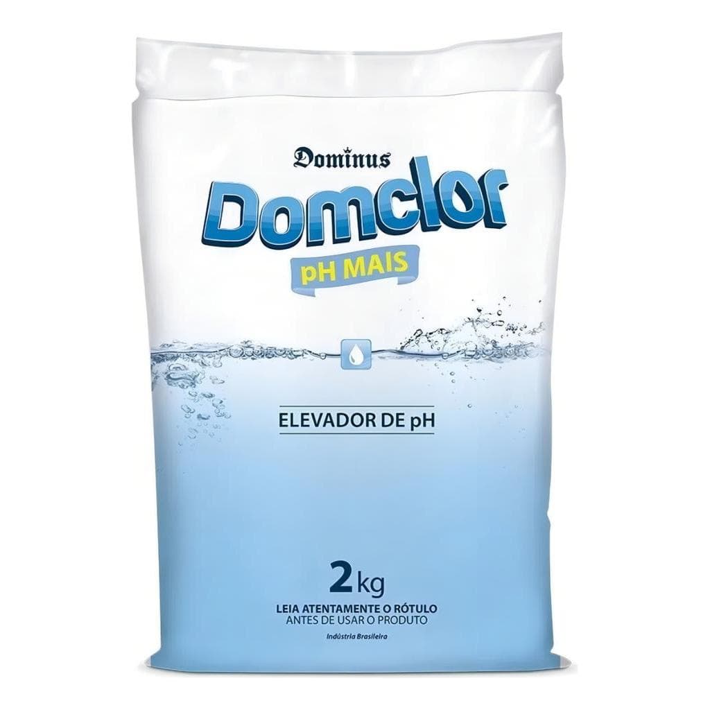 Elevador De Ph Para Piscinas Barrilha Água Cristalina 2kg Domclor