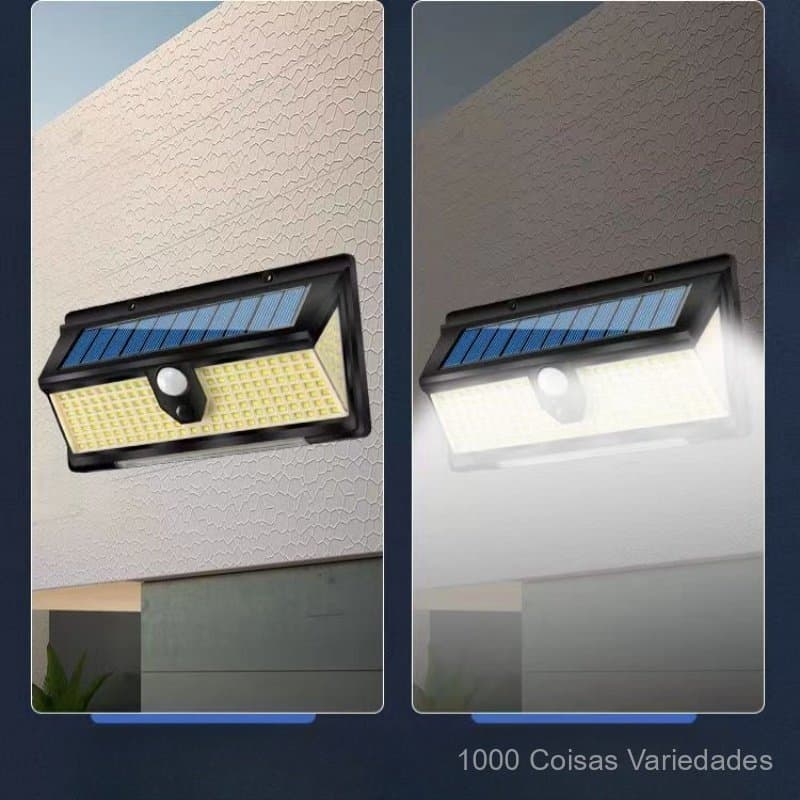 1/2/3 Pcs LâMpada Solar Super Brilhante EconôMica E EcolóGica Com Controle De Luz Inteligente E FáCil InstalaçãO Promoçã