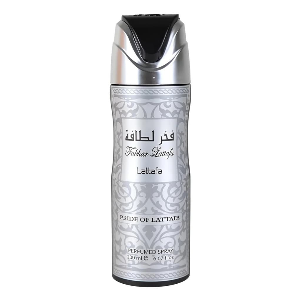Perfume Spray Fackar Black Lataffa 200 Ml