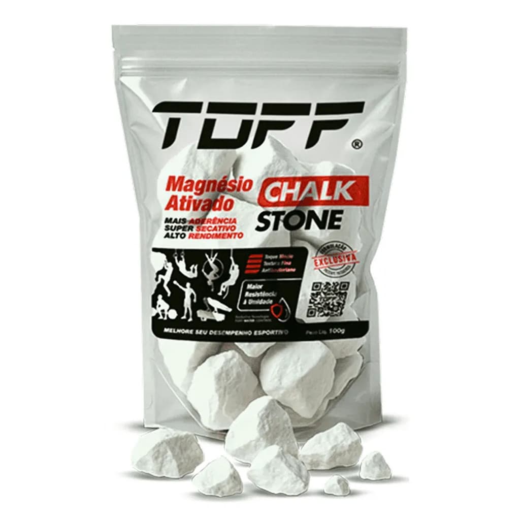 Magnésio Toff Chalk Stone Ativado Em Pedra