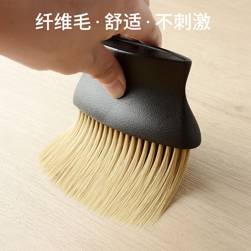 Barbeiro profissional limpeza cabelo varrendo escova esponja escova de cabelo quebrado corte de cabelo escova de cabelei
