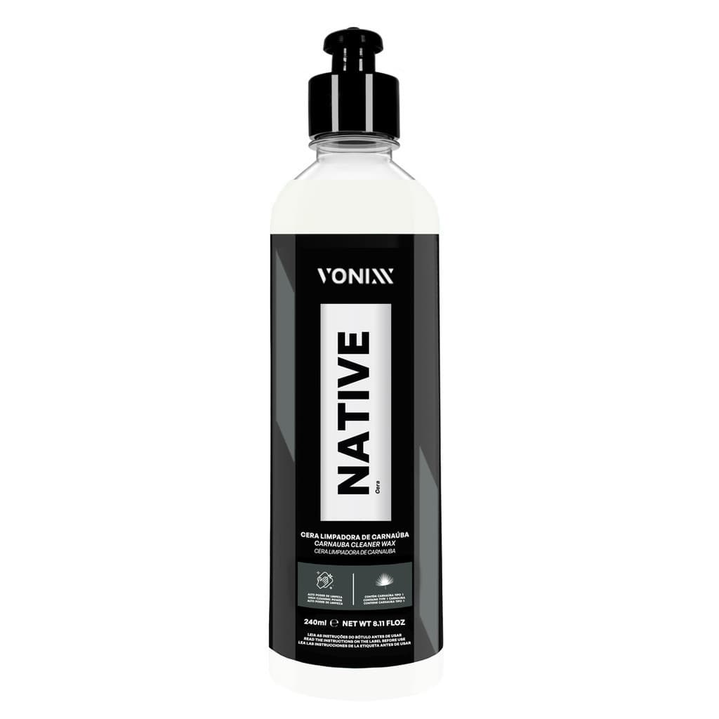 Native Cleaner Wax Brazilian Carnaúba Vonixx (240ml)