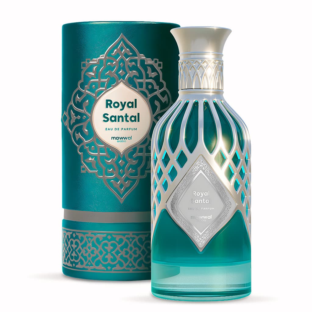 Perfume Árabe Mawwal Royal Santal Unissex 100ml Eau de Parfum