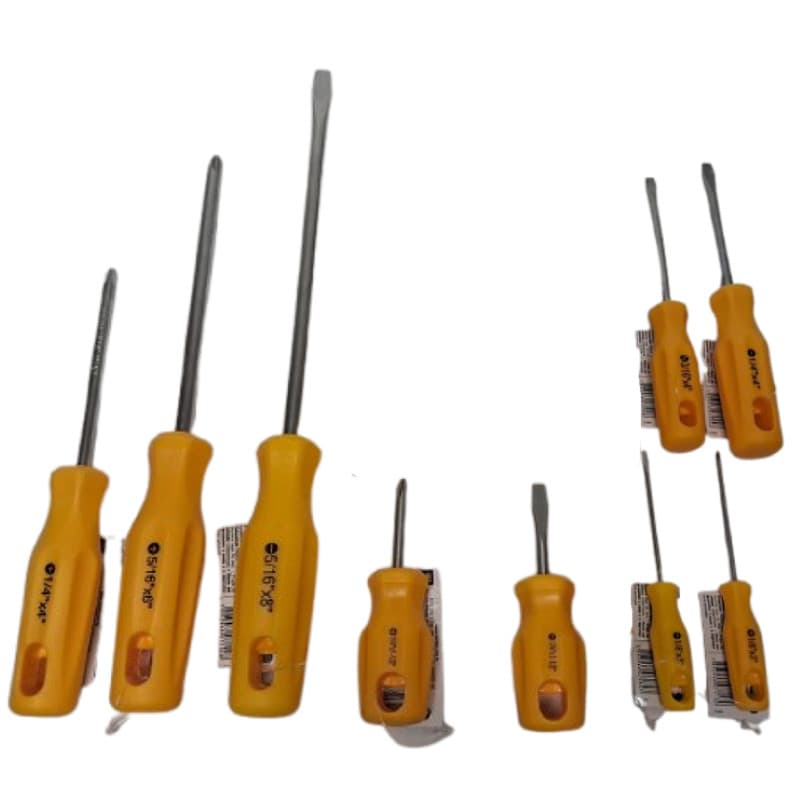 Kit com 9 chaves cromo vanádio Vonder philips / fenda