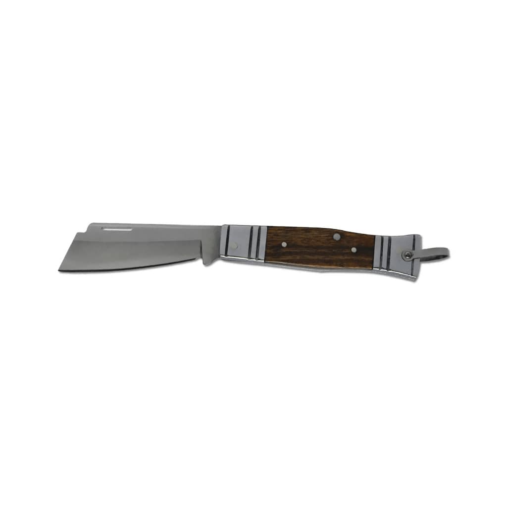 Canivete Tradicional Bianchi Alumínio com Cabo de Madeira 3 1/4"