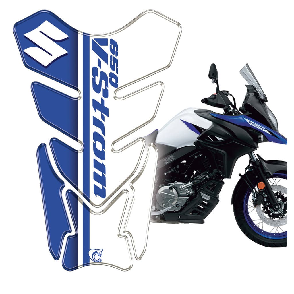 Protetor Tanque Resinado Suzuki V-Strom 650 2026 AZUL