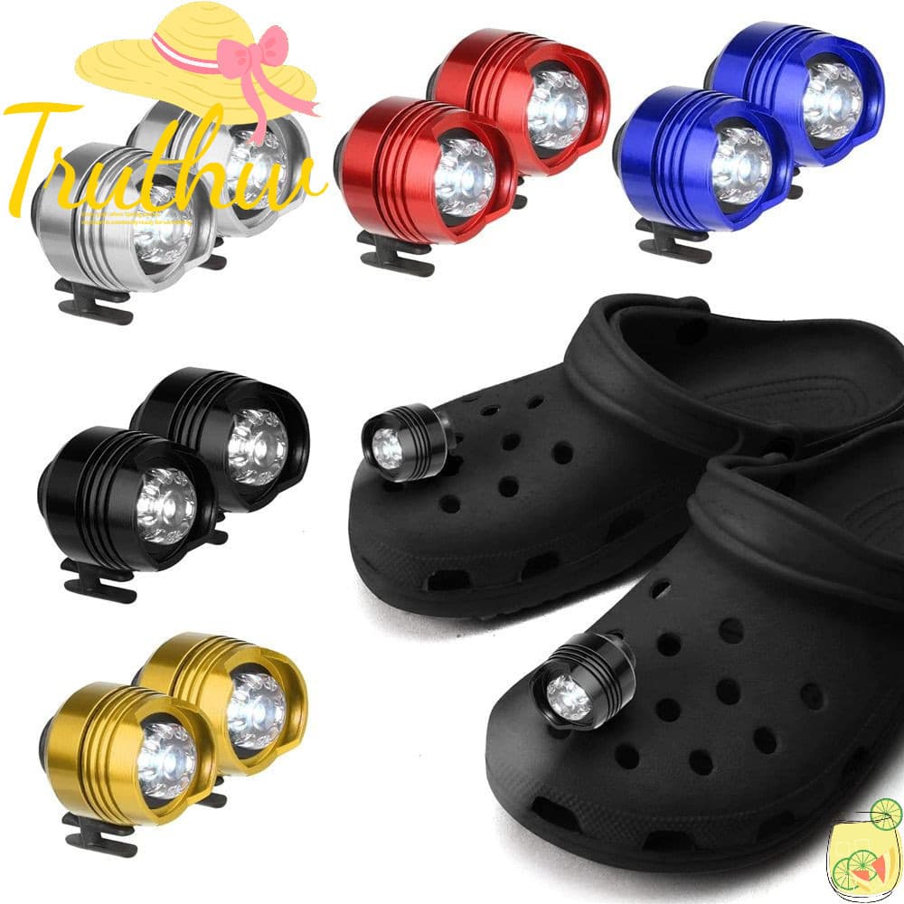 Faróis TRUTHW Para Presentes Croc Executando Pequenas Luzes Decoração De Sapatos