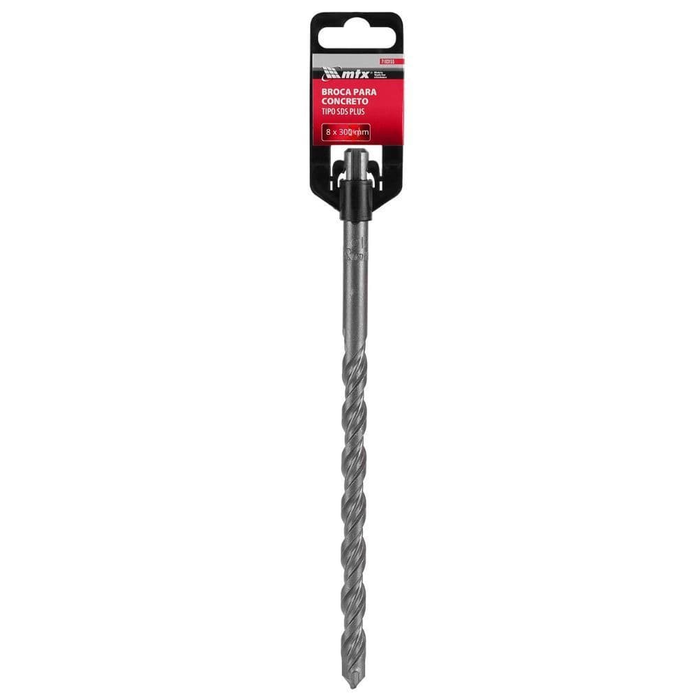 Broca Para Concreto Marteletes Sds Plus 8 x 300 mm Mtx