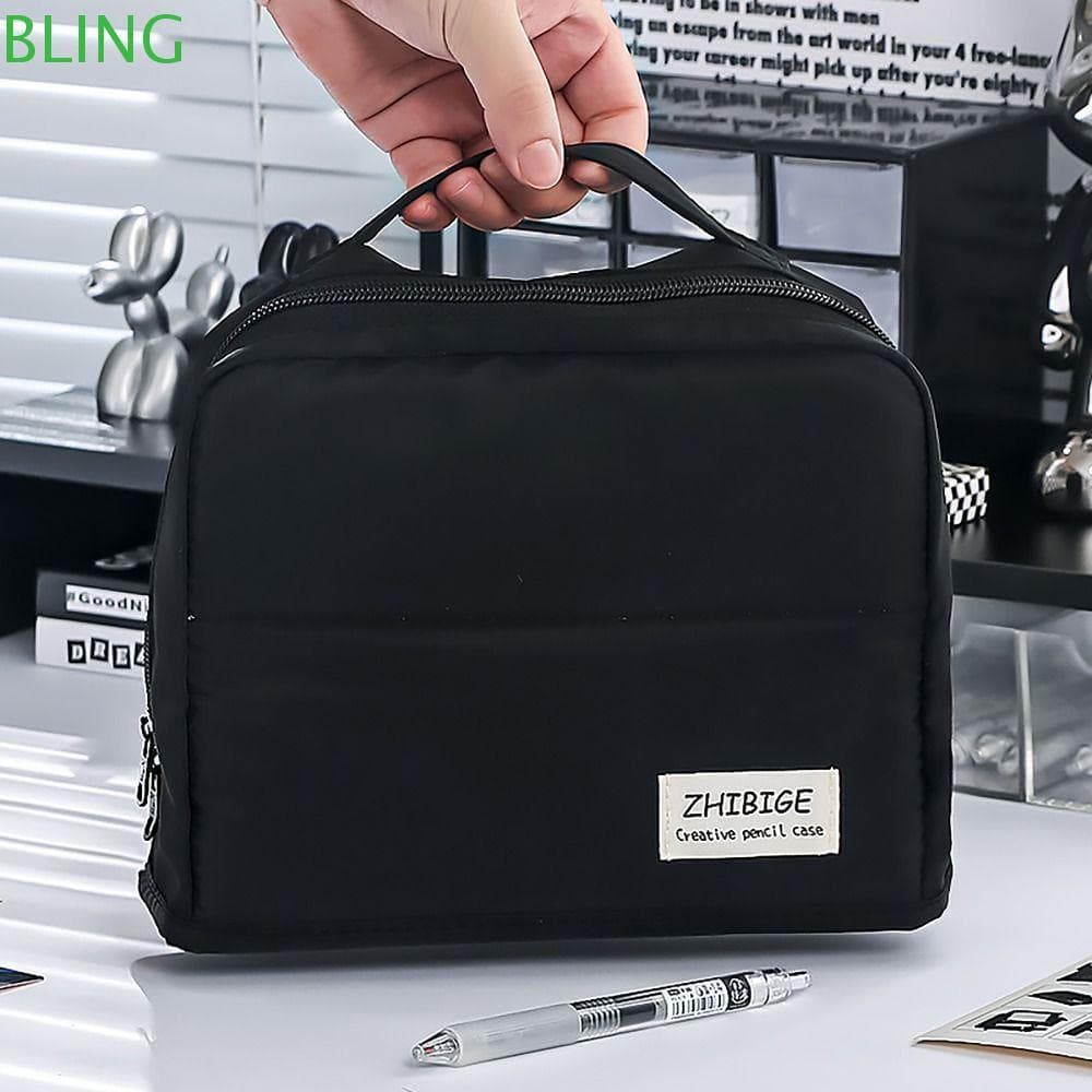 Lápis BLING , Faça Você Mesmo Com Bolsa Para Caneta Alça , De Armazenamento De Papelaria De Grande Capacidade E 11 Camad