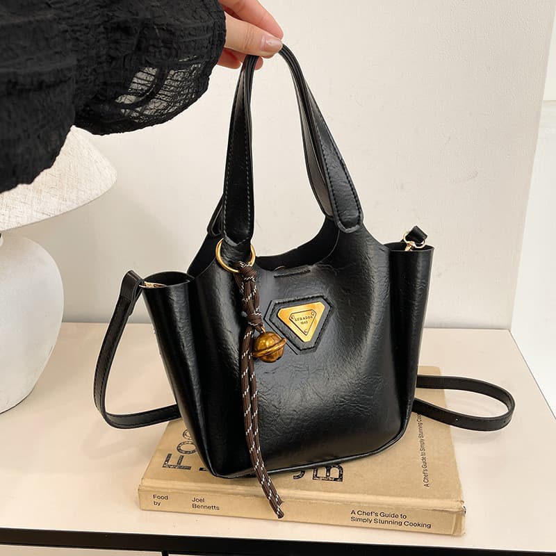 Novo simples sacola de grande capacidade novo estilo High-End Outing bolsa de ombro All-Match textura estilo coreano Wor