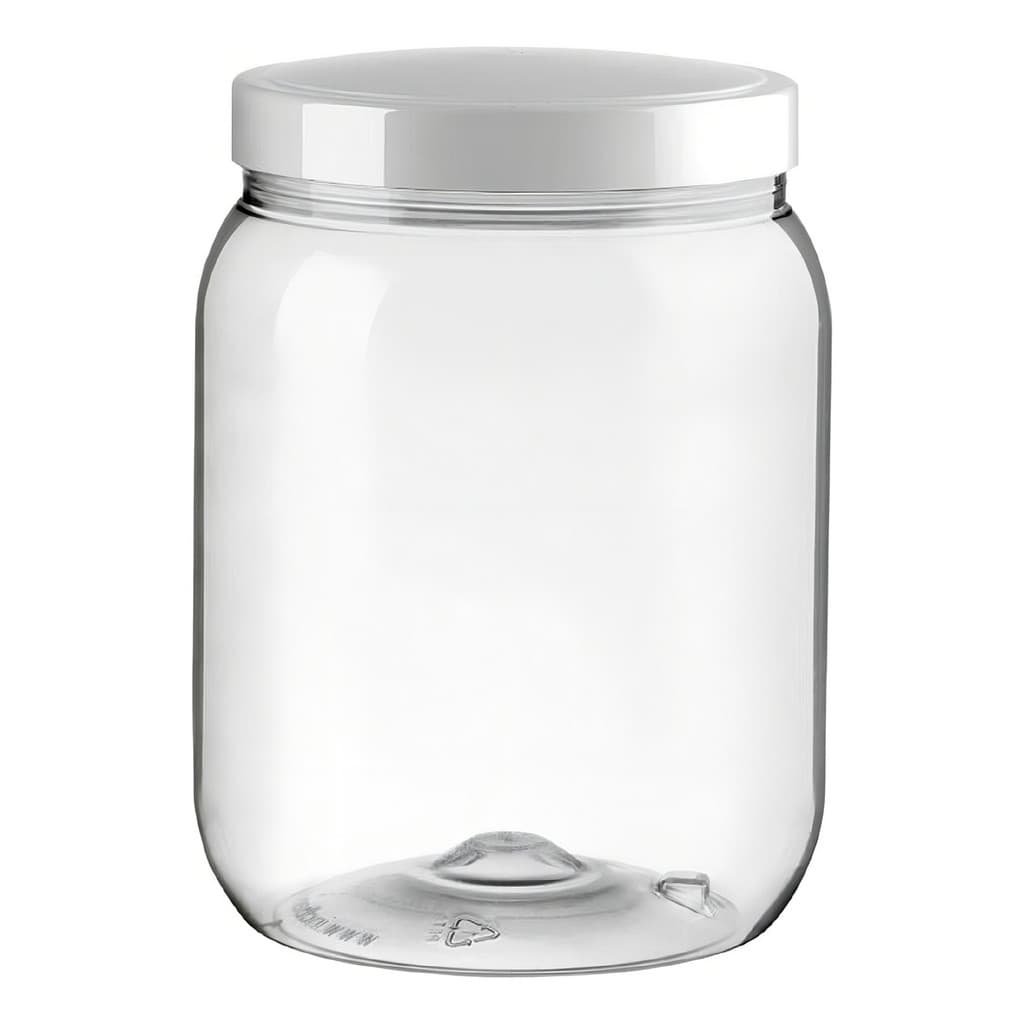 Pote Hermético Cristal Com Tampa 1700ml Mantimento Comida