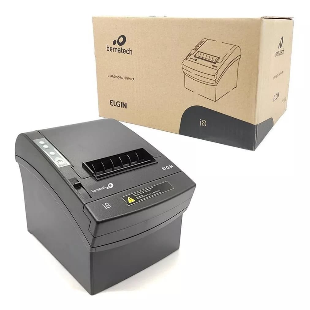 Impressora Elgin I8 Usb Ethernet - Voltagem Bivolt