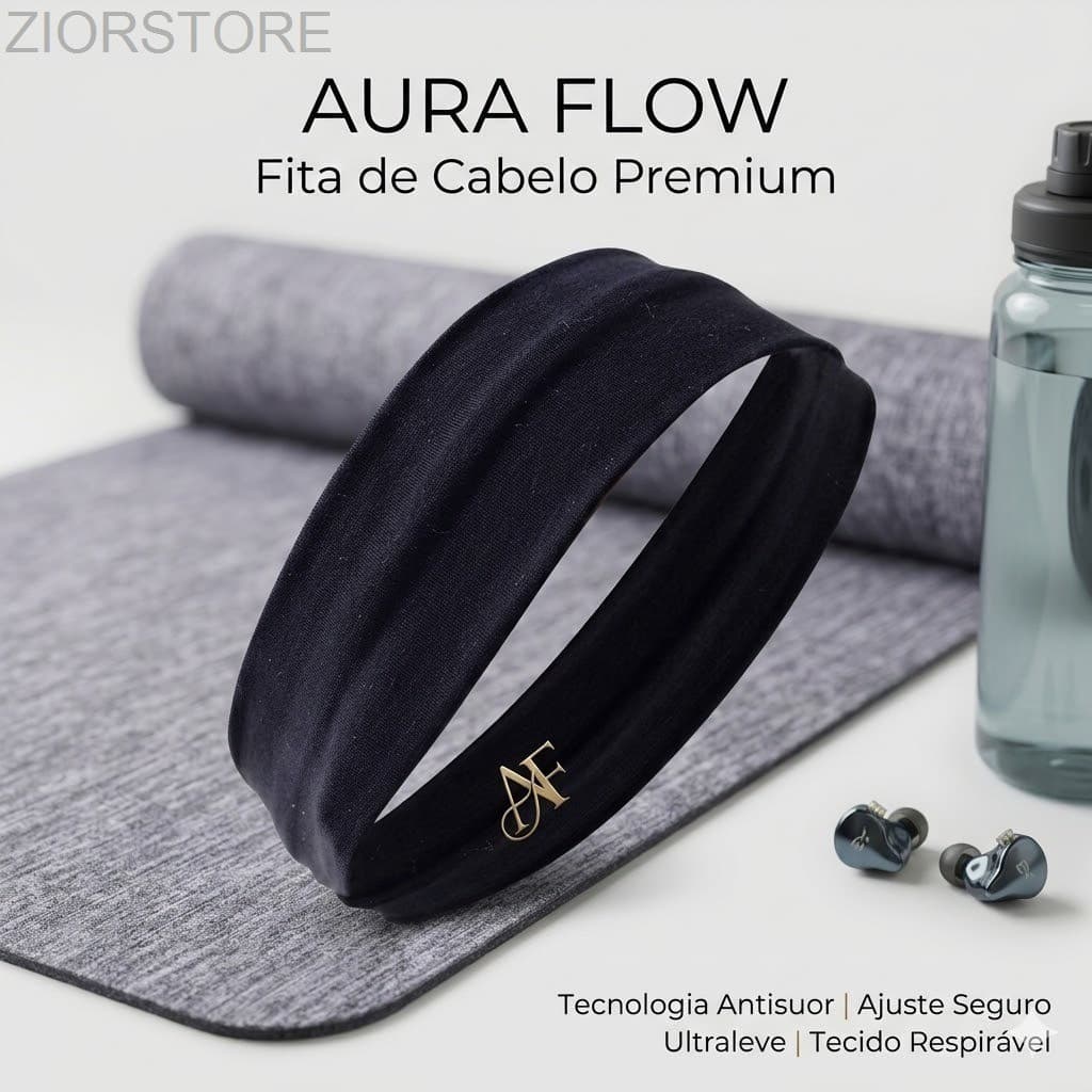 Faixa de Cabelo em Malha Elástica