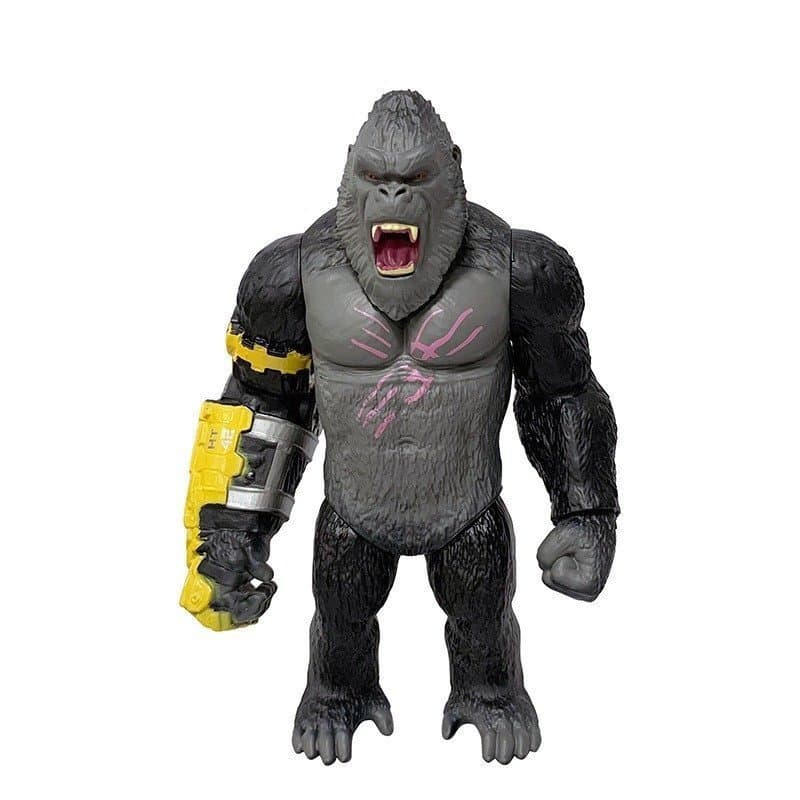 28cm Anime Godzilla vs Kong : O Novo Império King Luvas Mecânicas Figuras De Ação PVC Modelo Decoração De Mesa Coleção B
