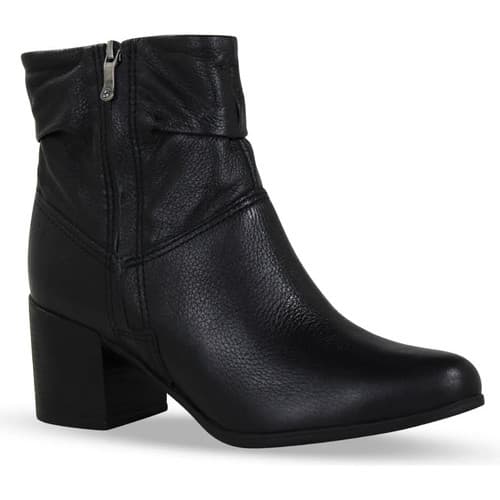 Bota Casual Cano Curto Couro Burnish Bottero 346907-2