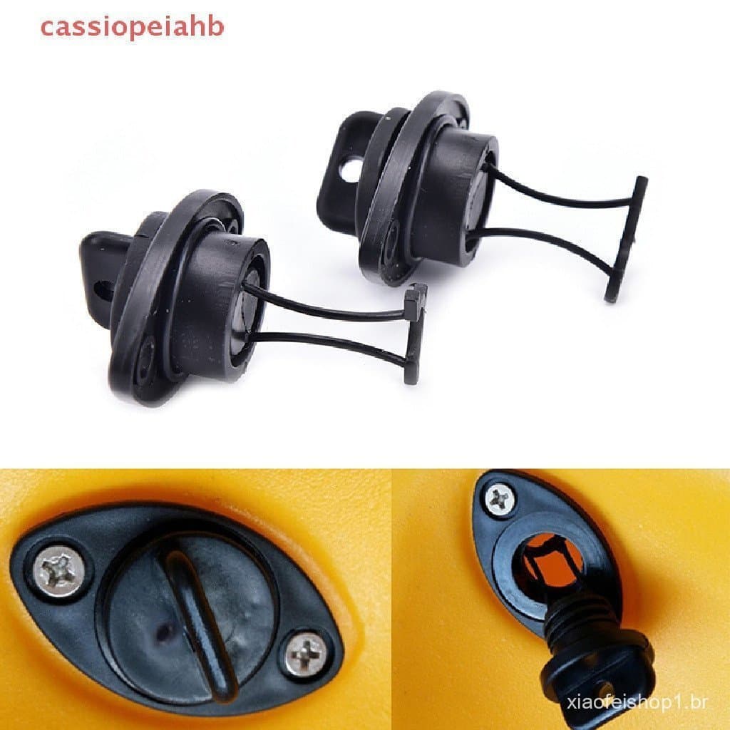 Conjunto de Plugue de Drenagem Universal de 2 Peças Adequado para Barcos, Canoas, Caiaques